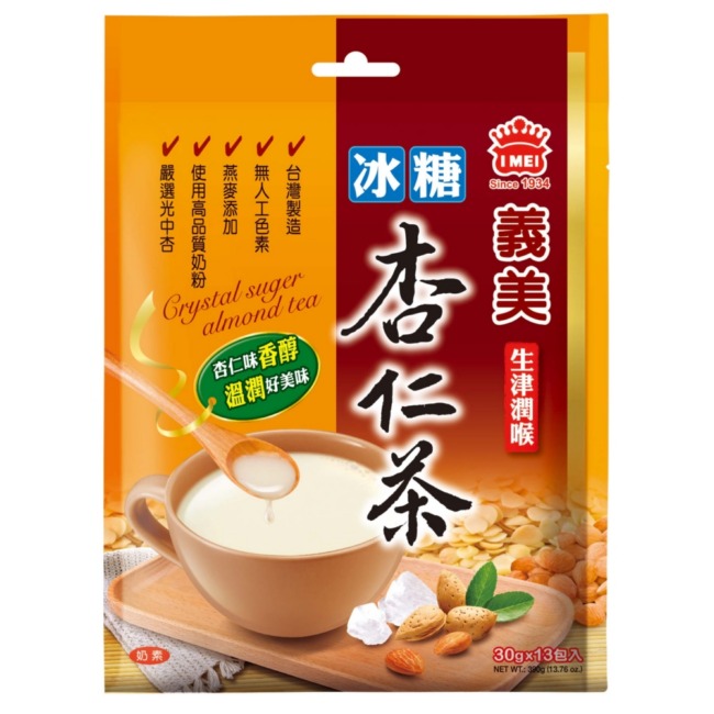 義美 冰糖杏仁茶(30gx13入)