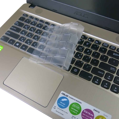 EZstick ASUS X441 UV  專用 奈米銀 TPU 鍵盤保護膜