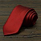 拉福 斜紋領帶8cm寬版領帶拉鍊領帶 (紅) product thumbnail 1
