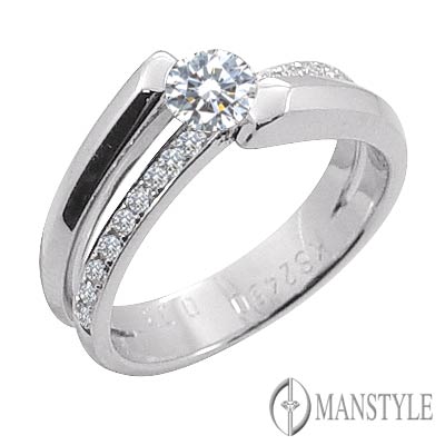 MANSTYLE「迷魂計」0.30ct 八心八箭鑽戒