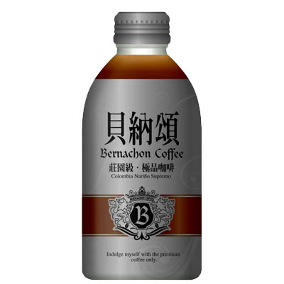 味全貝納頌哥倫比亞莊園級風味咖啡(210ml*24入)