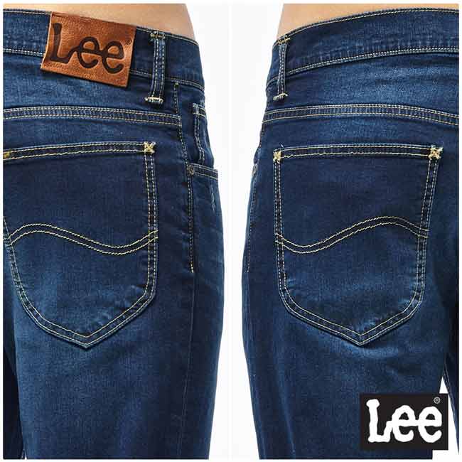 Lee 牛仔褲 726中腰標準小直筒牛仔褲-男款