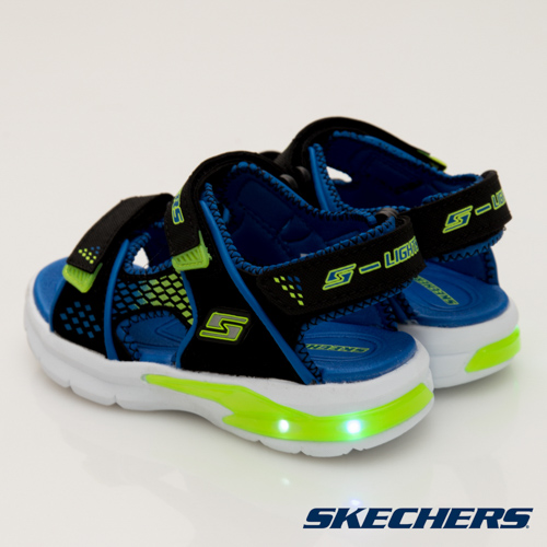 SKECHERS (童) 男童系列E-II SANDAL - 90558LBBLM