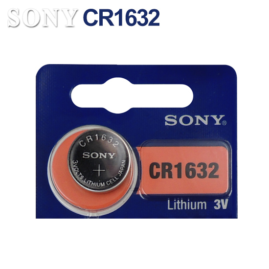SONY公司貨 CR-1632/ CR1632 鈕扣型電池 (10顆入)