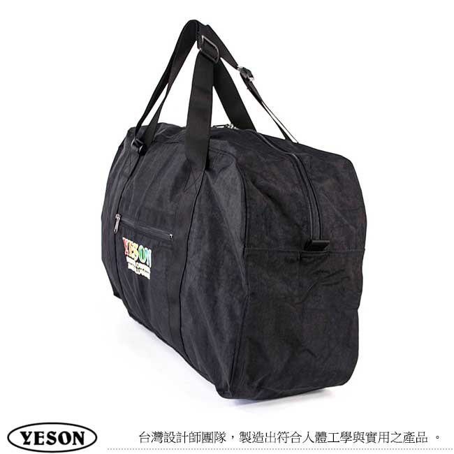 YESON - 大容量側肩手提旅行袋-MG-52922-黑