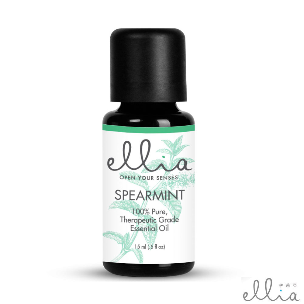 美國 ELLIA 伊莉亞 Spearmint 綠薄荷精油 (15ml)