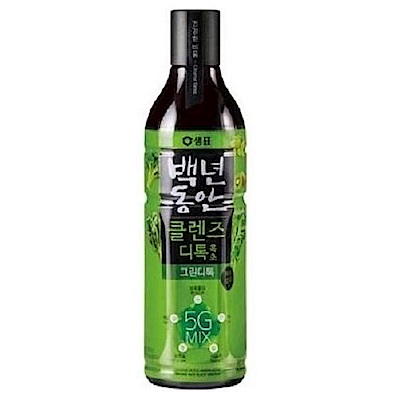 韓味不二 膳府黑醋-綠色能量(900ml)