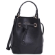 FURLA STACY BUCKET BAG 防刮皮革兩用小水桶包(MINI/黑) product thumbnail 1