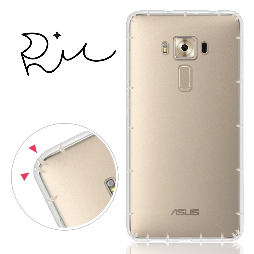 RedMoon ASUS ZenFone3 Deluxe 5.5吋 防摔氣墊透明手機軟殼