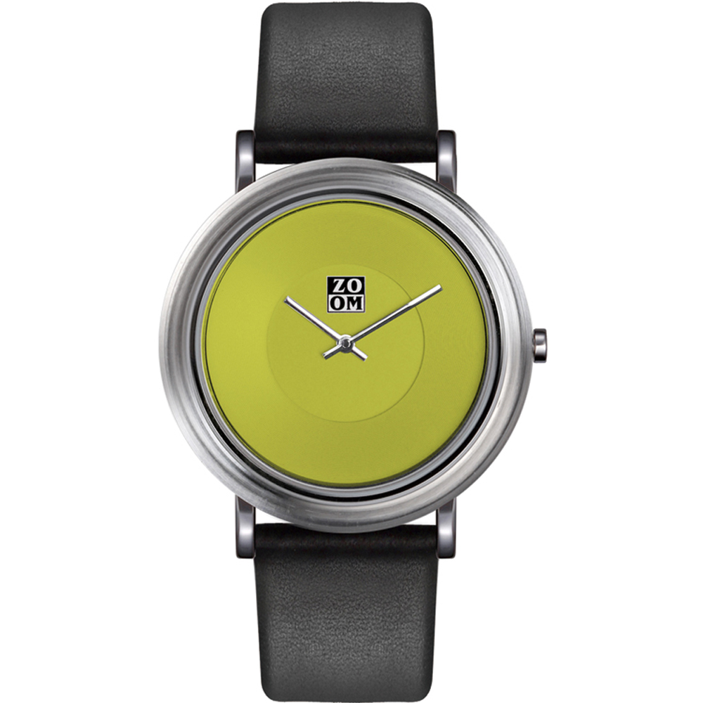 ZOOM - 168°系列設計極簡風腕錶-綠/44mm
