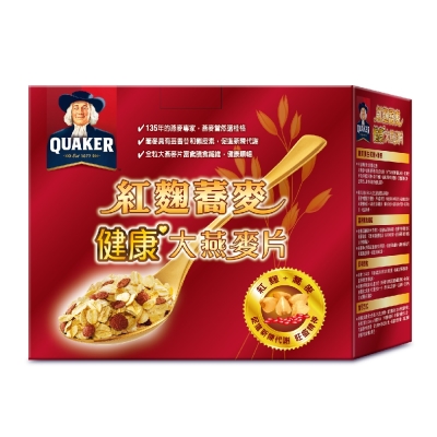 桂格 紅麴蕎麥健康大燕麥片(1500g)