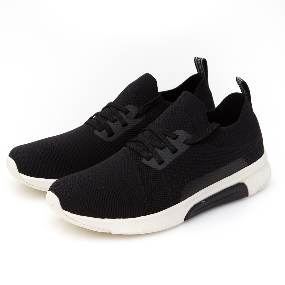 SKECHERS(男)時尚休閒系列MODERN JOGGER-68582BLK