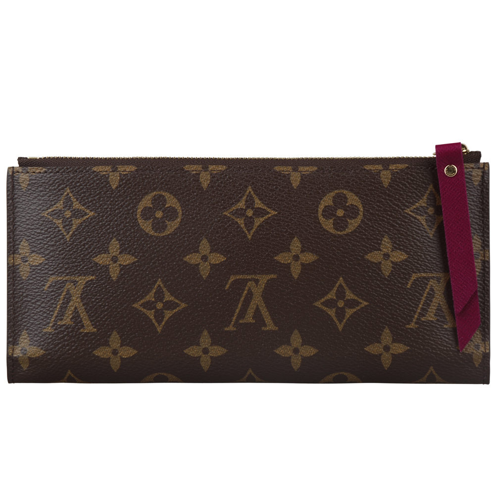 Louis Vuitton Monogram Canvas Adele Wallet Fuchsia M61269