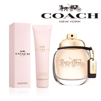 COACH COACH時尚經典女性淡香精50ml(送沐浴精150ml)