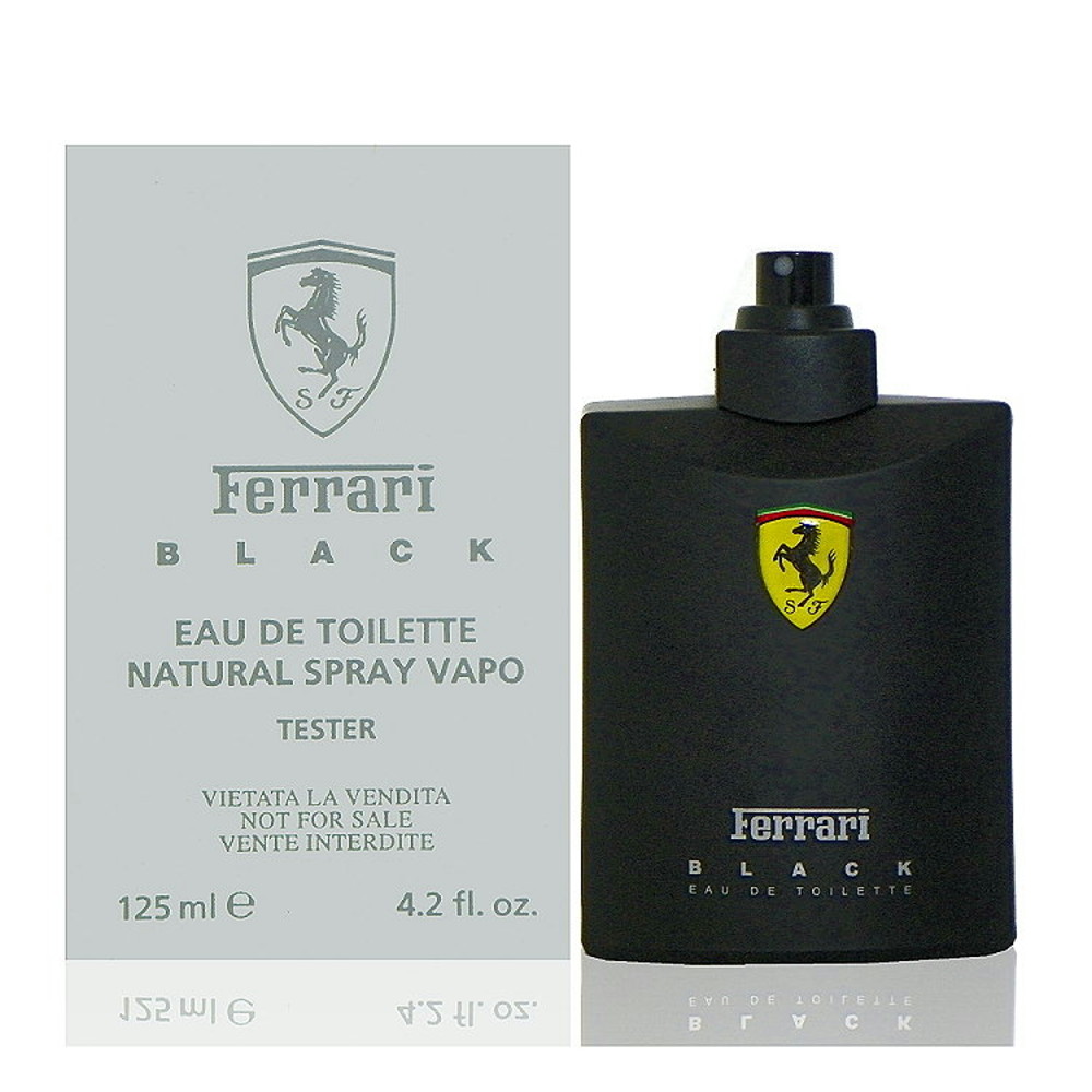 Ferrari Black 黑色法拉利淡香水 125ml Test 包裝