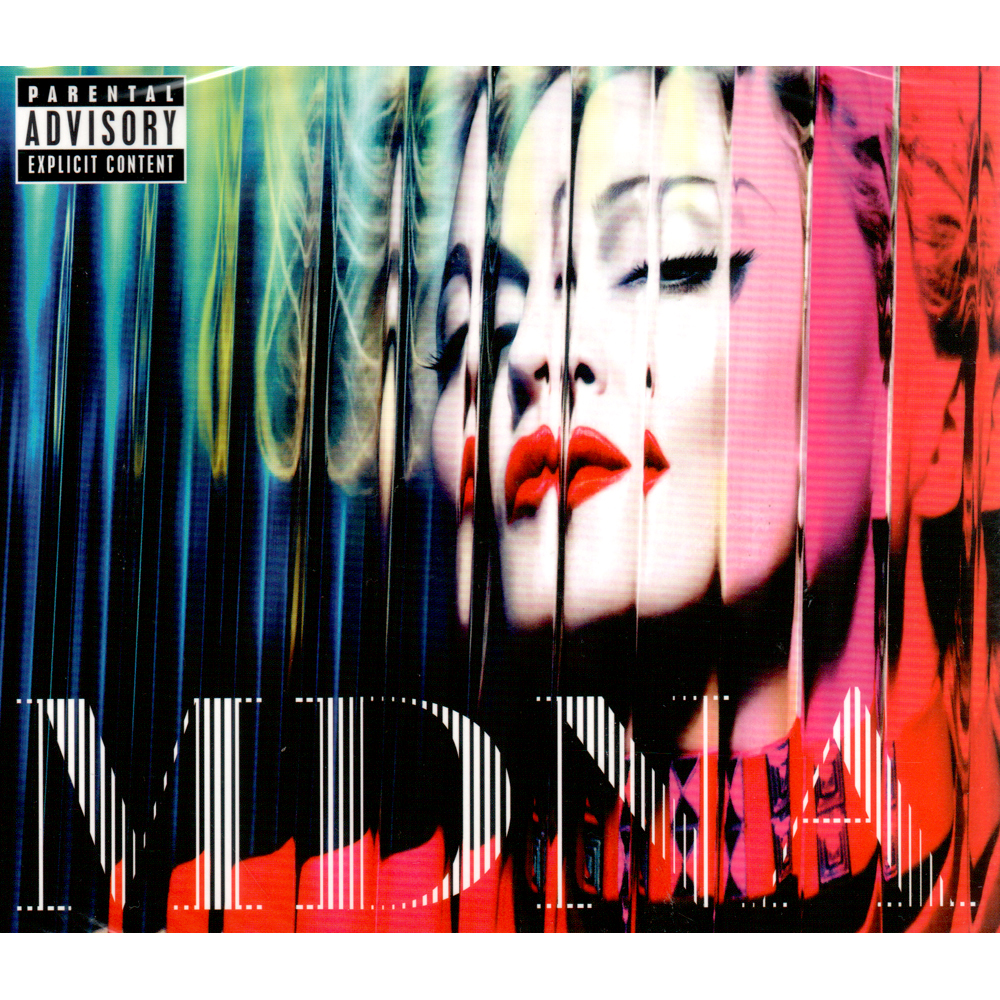 瑪丹娜 MDNA 預購精裝盤+單曲CD