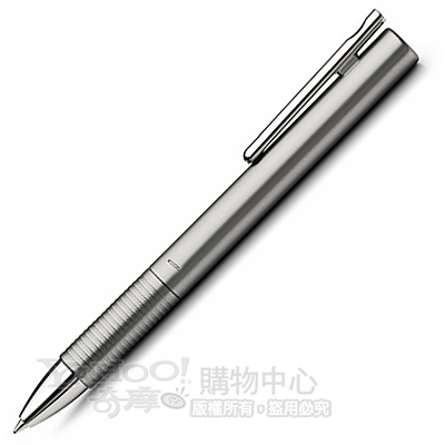 LAMY TIPO 指標系列鋁合金亮鉻鋼珠筆-鐵灰