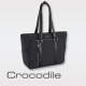 Crocodile Marvel布配皮系列橫式托特包  0104-07605 product thumbnail 1