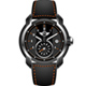 MINI Swiss Watches  簡約休閒腕錶-黑x灰/45mm product thumbnail 1
