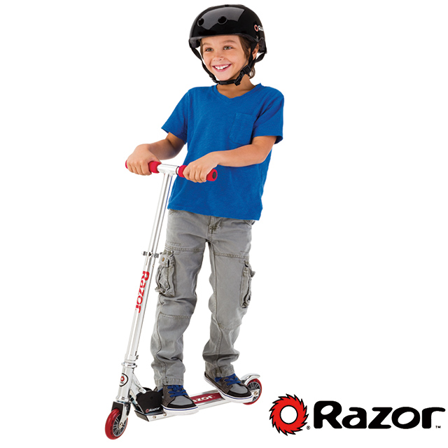 【 美國 Razor 】 A Scooter 兒童 滑板車 / 平衡車 - 粉色