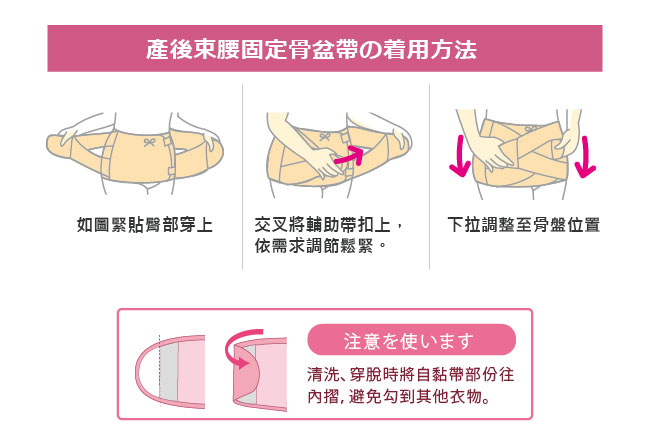 日本犬印 產後束腰塑型骨盆帶 M/L 醫療用束帶(未滅菌)