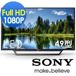 SONY 49吋 Full HD HDR 聯網 液晶電視 KDL-