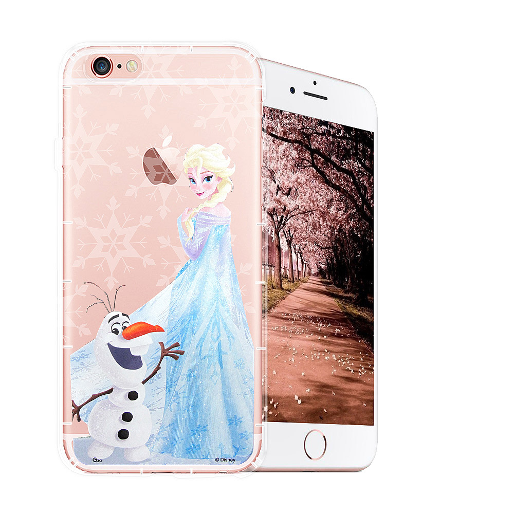 冰雪奇緣展場限定版 iPhone 6s Plus 空壓殼(艾莎雪寶)