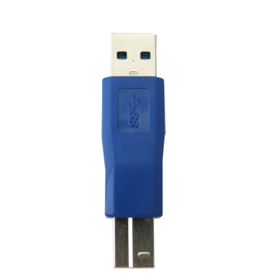 Bravo-u USB3.0 超高速轉接頭 A(公)轉B(公)