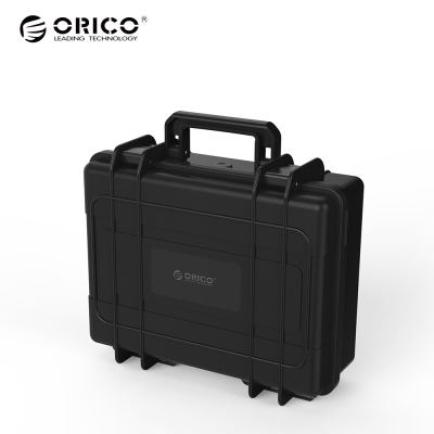 ORICO 3.5吋硬碟ABS工程塑膠保護箱(容納2pcs)-黑 PSC-L2-BK