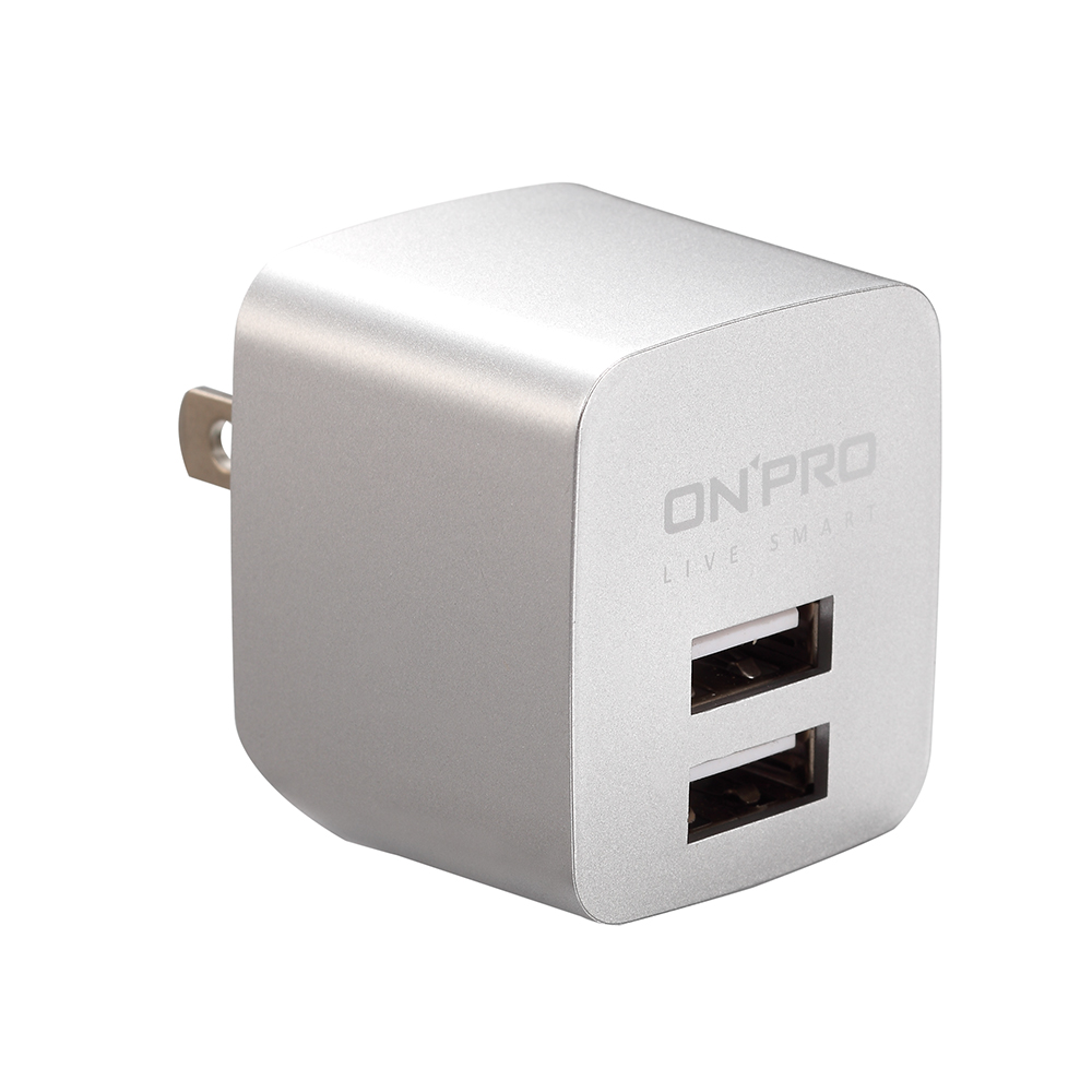 ONPRO UC-2P01 USB雙埠電源供應器/充電器 (5V/2.4A)