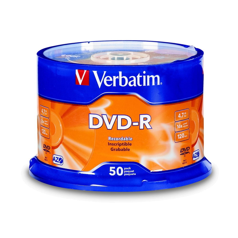 Verbatim威寶 藍鳳凰 16X DVD-R 50P