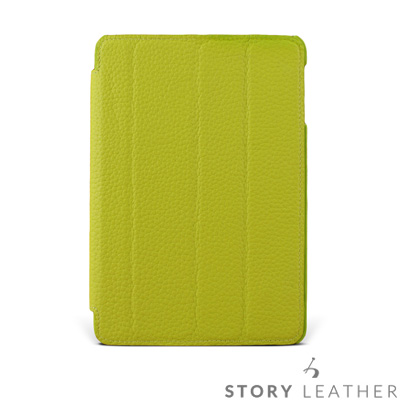 STORYLEATHER iPad mini 2 & 3  四摺可立式硬殼 客製化皮套