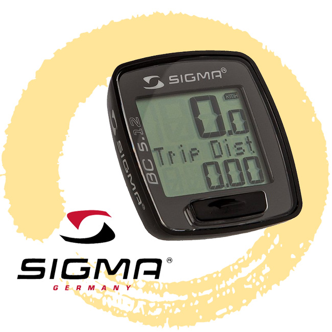 SIGMA BC 5.12 多功能有線電腦碼錶
