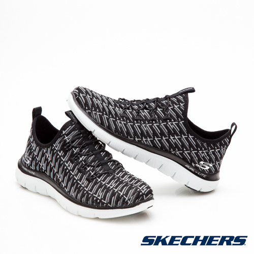 SKECHERS (女) 運動系列FLEX APPEAL 2.0- 12765BKW