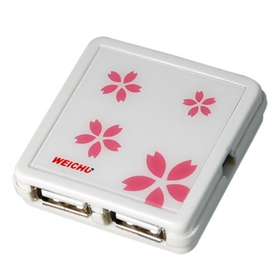 WEICHU 櫻花戀 HU-500W USB2.0 HUB 集線器