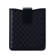 GUCCI 經典GG壓紋PVC皮革Ipad保護套(深藍) product thumbnail 1