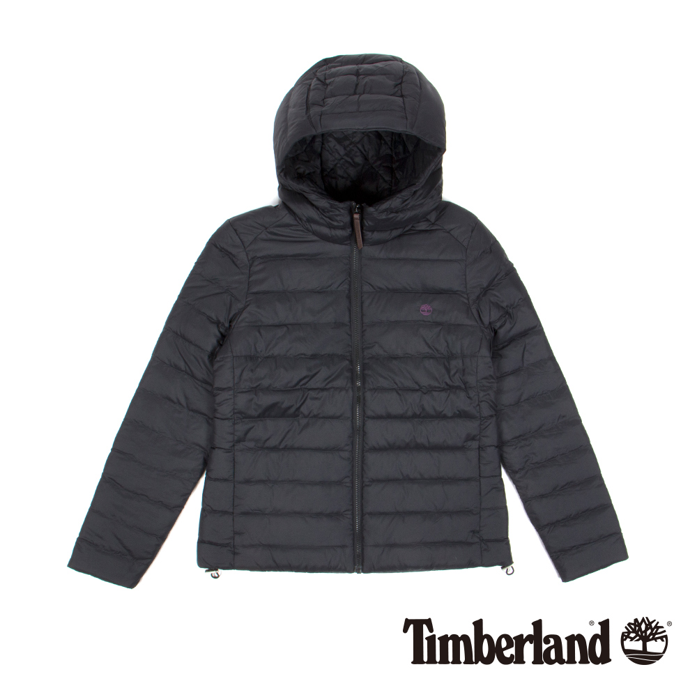 Timberland 女款黑色Mt Kelsey 輕量Hd羽絨夾克