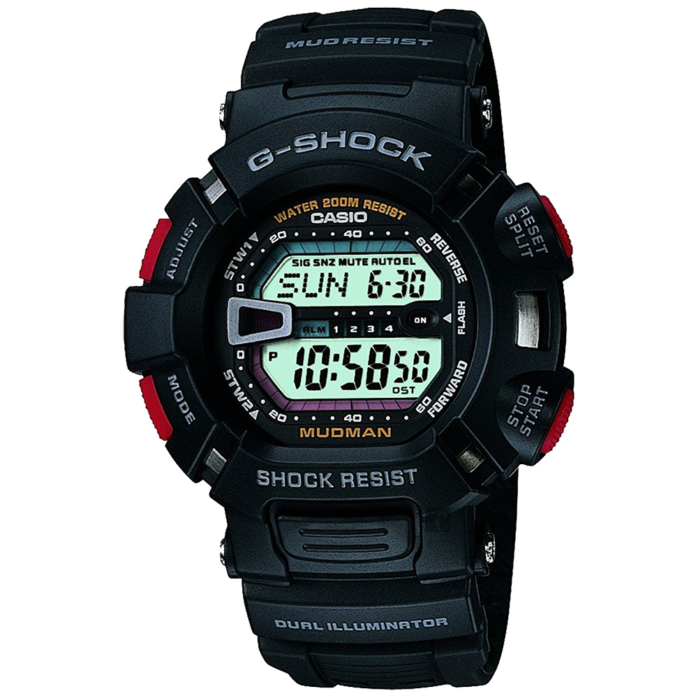 CASIO卡西歐 G-SHOCK MUDMAN 越野賽車手錶