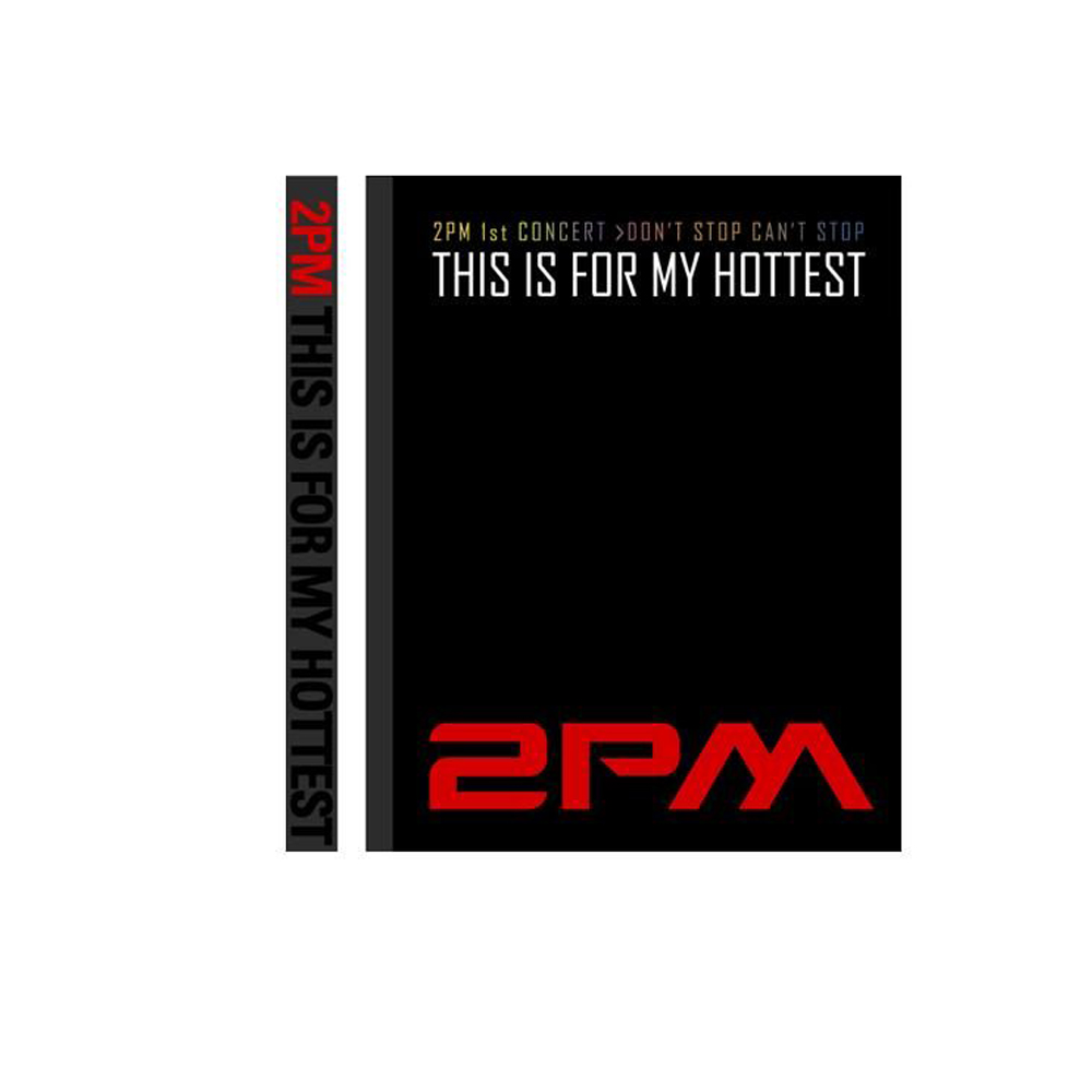 2PM THIS IS FOR MY HOTTEST 韓國進口寫真集附DVD
