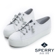 SPERRY 休閒素面熱銷厚底帆布鞋(女)-時尚白 product thumbnail 1