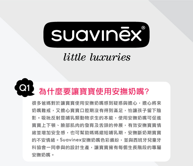 奇哥 suavinex 安撫奶嘴掛鍊組-藍熊貓