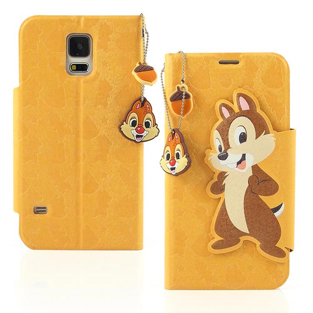 Disney Samsung Galaxy S5 立體吊飾彩繪可立式皮套 product image 1