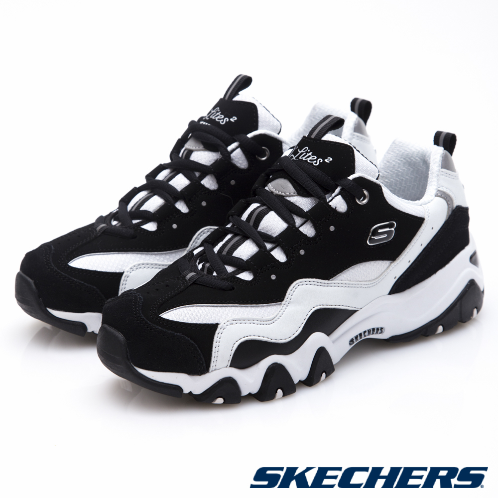 SKECHERS (女) 運動系列 D LITES 2 - 99999069BKW