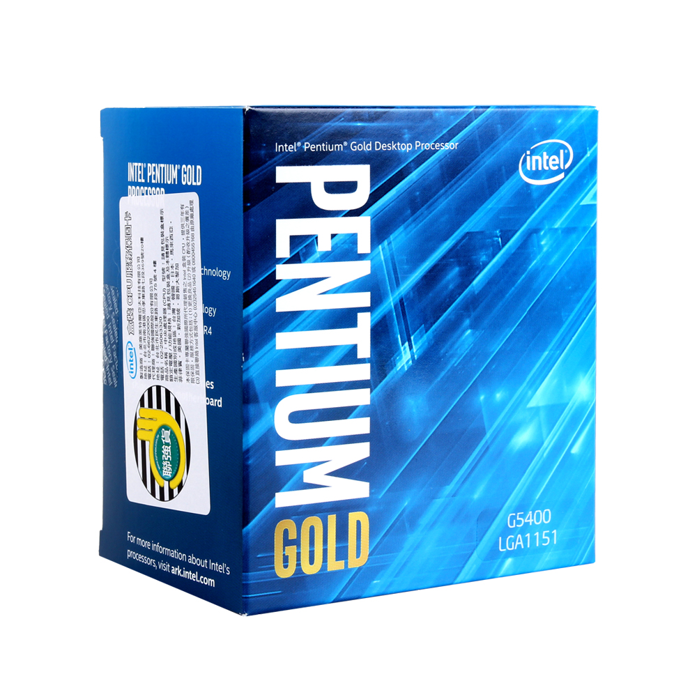 Intel 第八代 Pentium G5400 雙核心處理器(代理商貨)