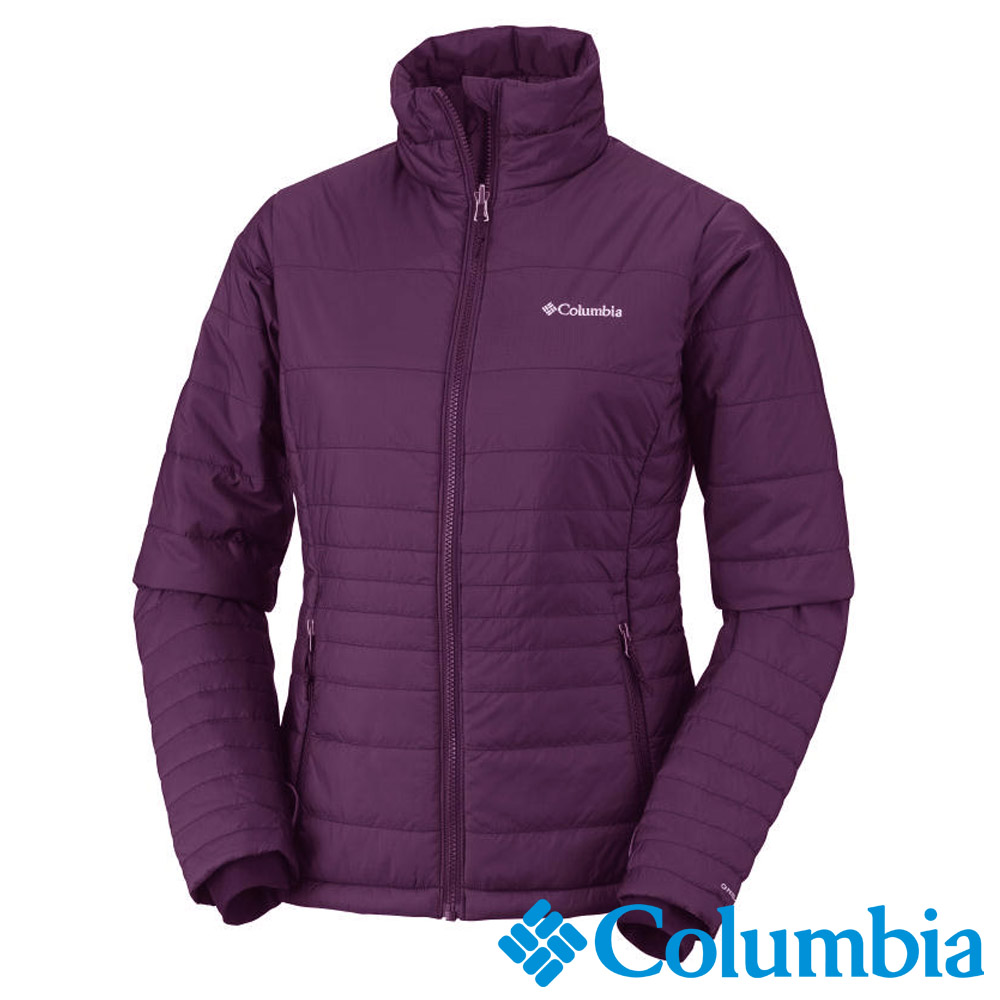 Columbia哥倫比亞  女-單件式保暖外套 - 暗紫色 　UWL54360DL