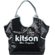 【kitson】雙色亮片托特包  BLACK / SILVER product thumbnail 1