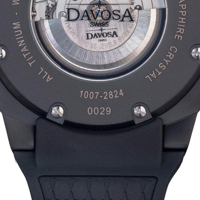 DAVOSA NEW Titanium 極限競技純鈦套裝組-白/47mm