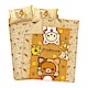 享夢城堡 雙人床包涼被四件組-拉拉熊Rilakkuma 可愛變身貓-棕 product thumbnail 1