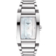 TISSOT 天梭 官方授權 GENEROSI-T 柔美真鑽女錶-珍珠貝x銀/24mm product thumbnail 1