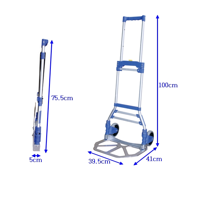 【COLOR】輕量鋁製折疊手推車(50kgs)